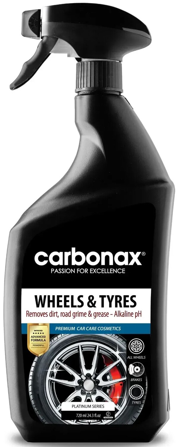 Очисник для авто Carbonax для коліс і шин Wheels & Tyres Cleaner 720 мл (103) - Фото 1
