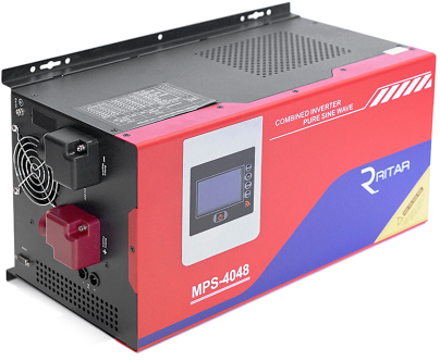 Инвертор гибридный солнечный Ritar RTSWm-MPPT-MPS-4048 - Фото 1