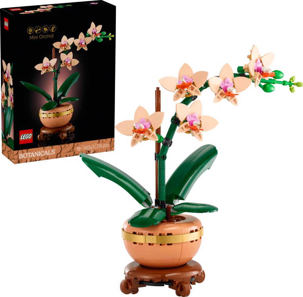  LEGO Botanicals Міні орхідея (10343) - Фото 1