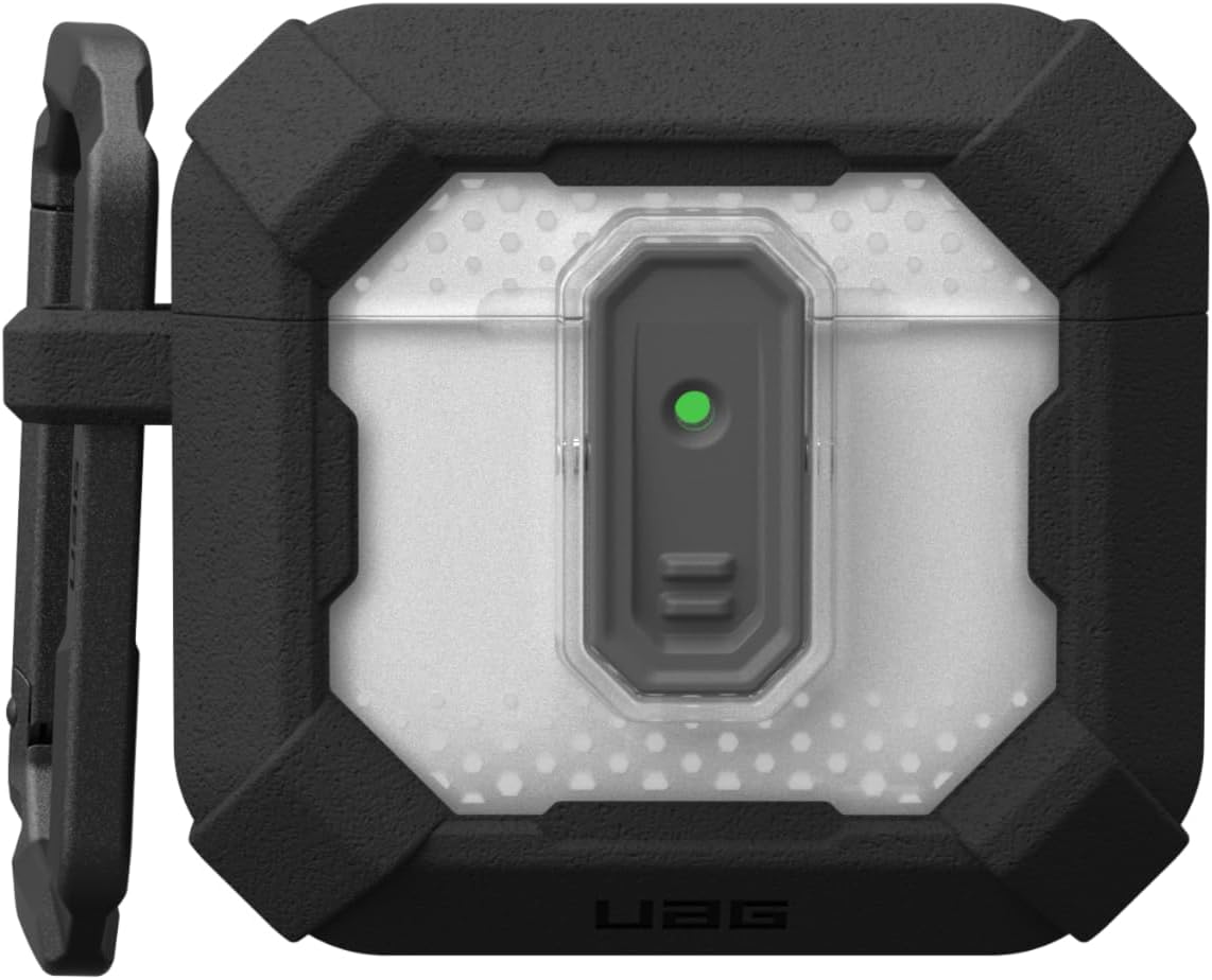 Чехол для наушников UAG for AirPods (Gen 4, 2024), Plasma, Black (104129114040) - Фото 1