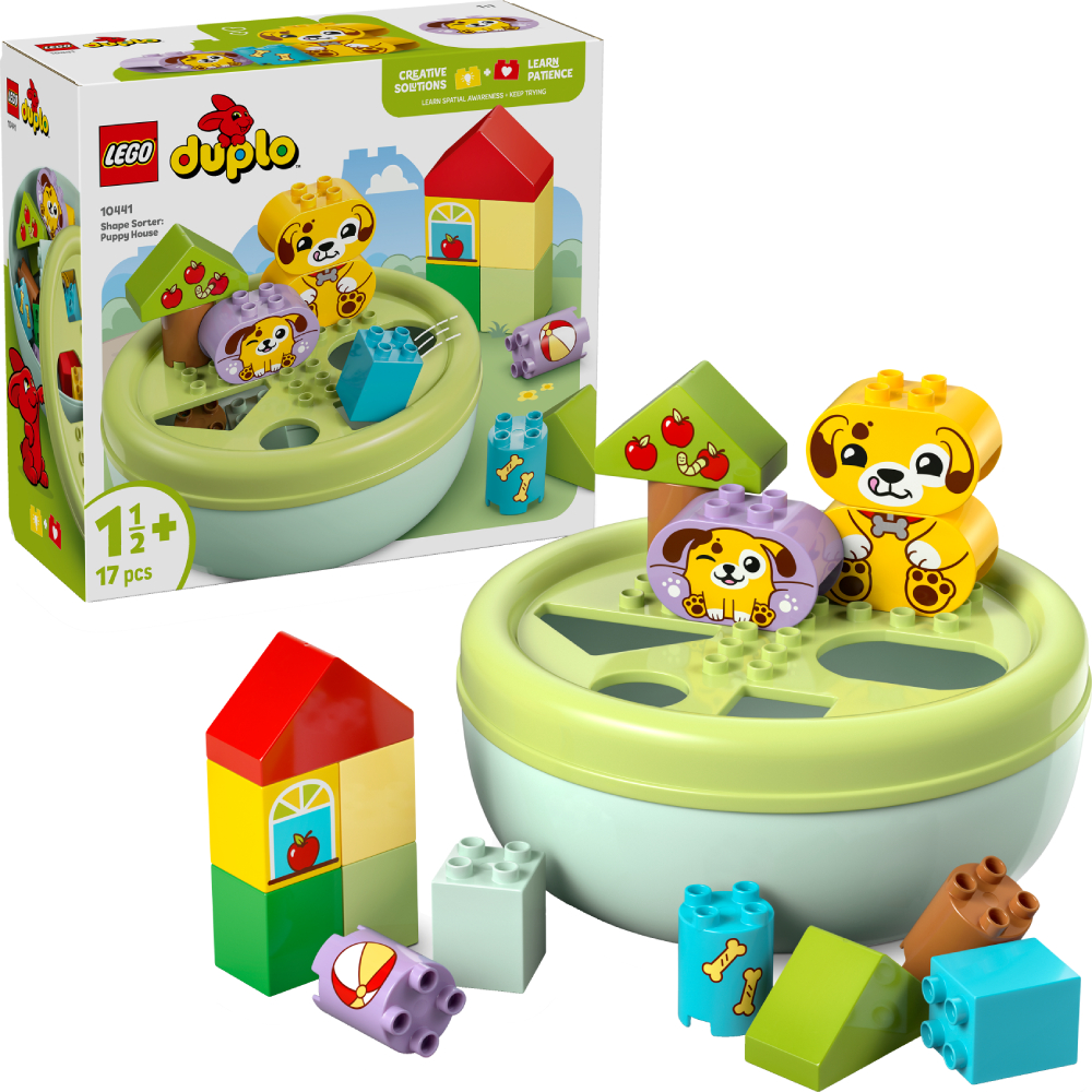 Конструктор LEGO DUPLO My First Сортувальник фігур: будинок для цуценят (10441) - Фото 1