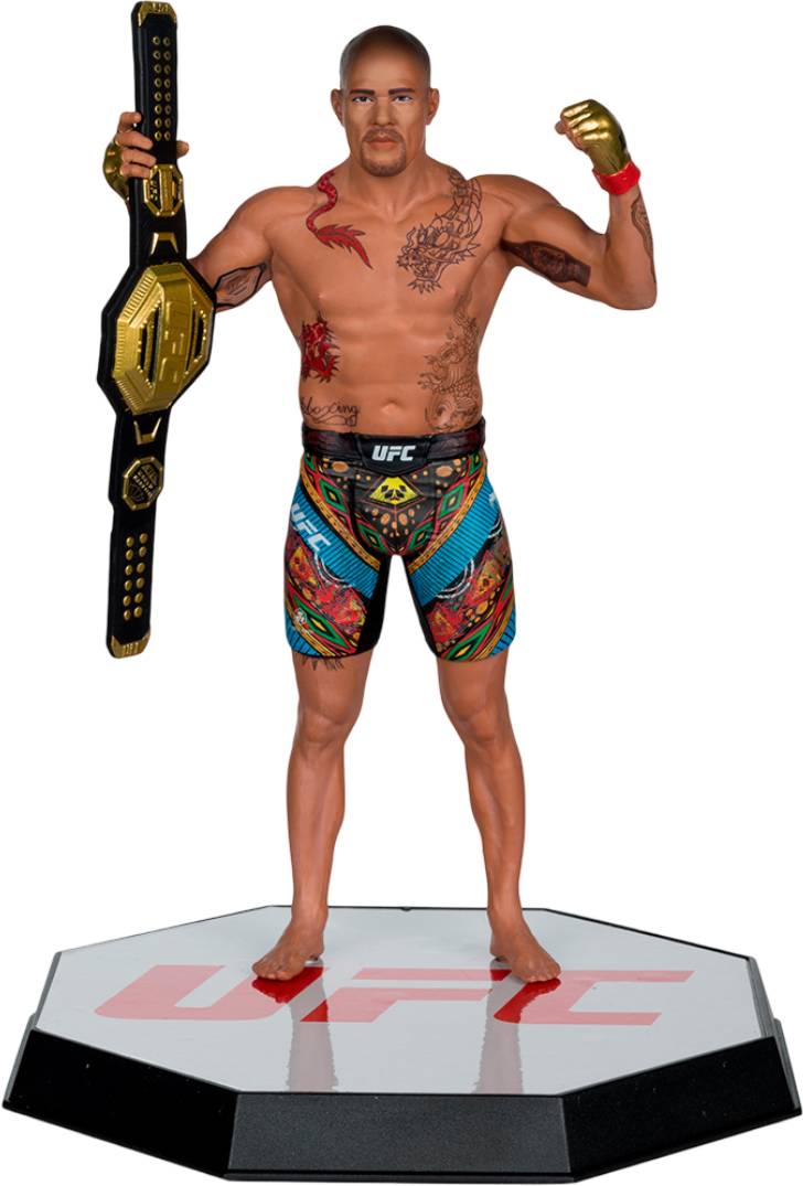 Колекційна фігурка McFarlane Toys UFC Alex Pereira - SportsPicks Gold Label Posed (787926104424) - Фото 1