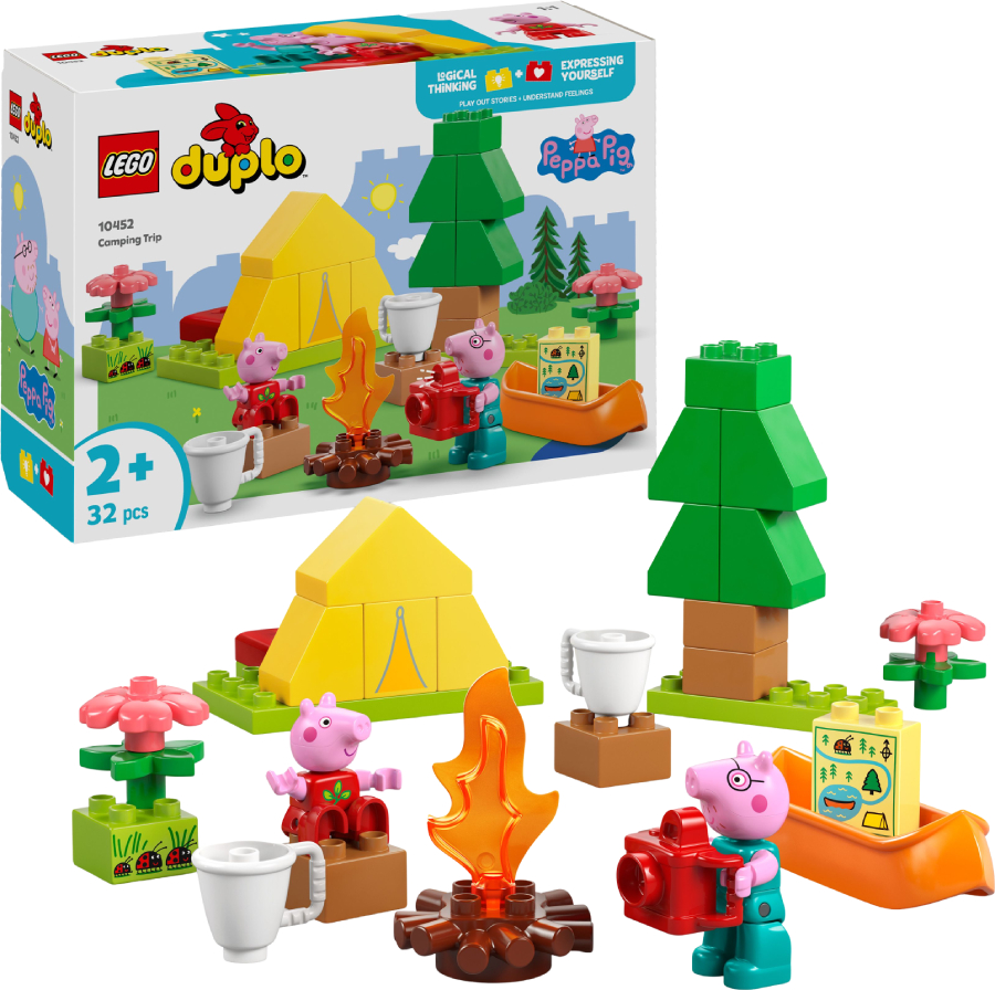 Конструктор LEGO DUPLO Peppa Pig Туристический поход (10452) - Фото 1