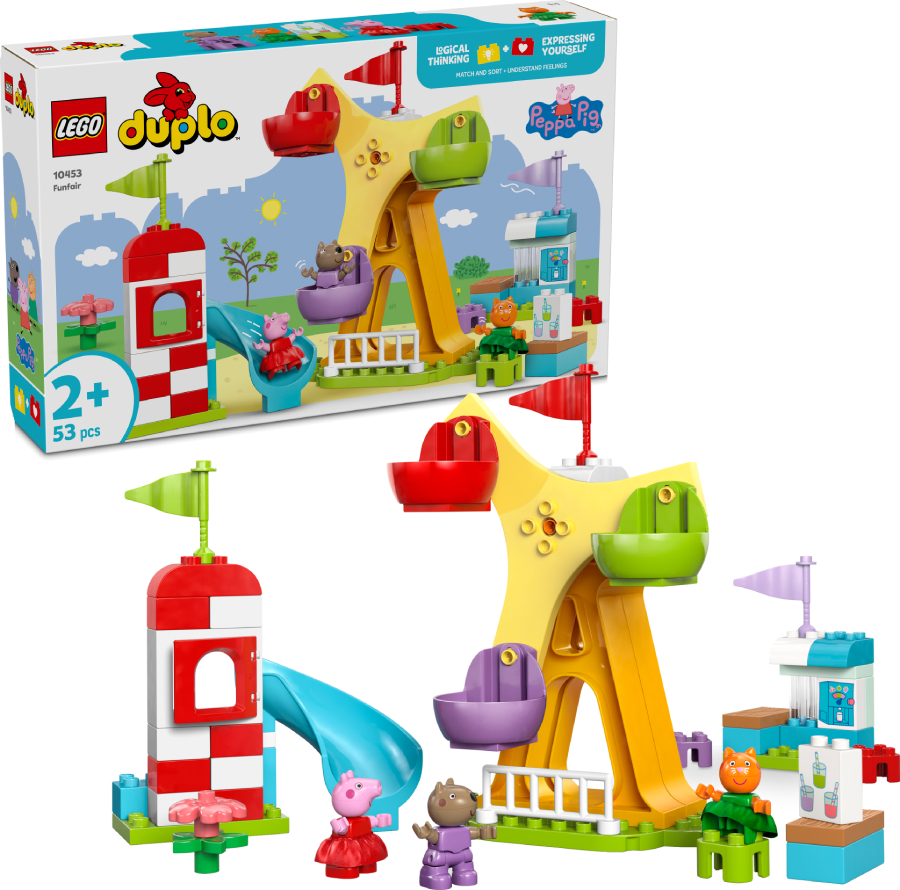 Конструктор LEGO DUPLO Peppa Pig Ярмарок розваг (10453) - Фото 1