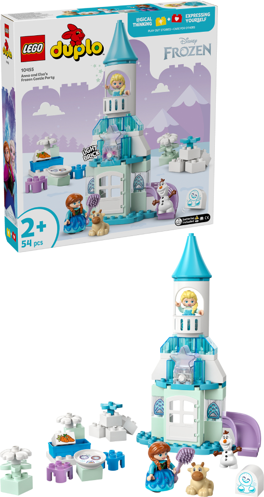 Конструктор LEGO DUPLO Disney Вечеринка в ледяном дворце Эльзы и Анны (10455) - Фото 1