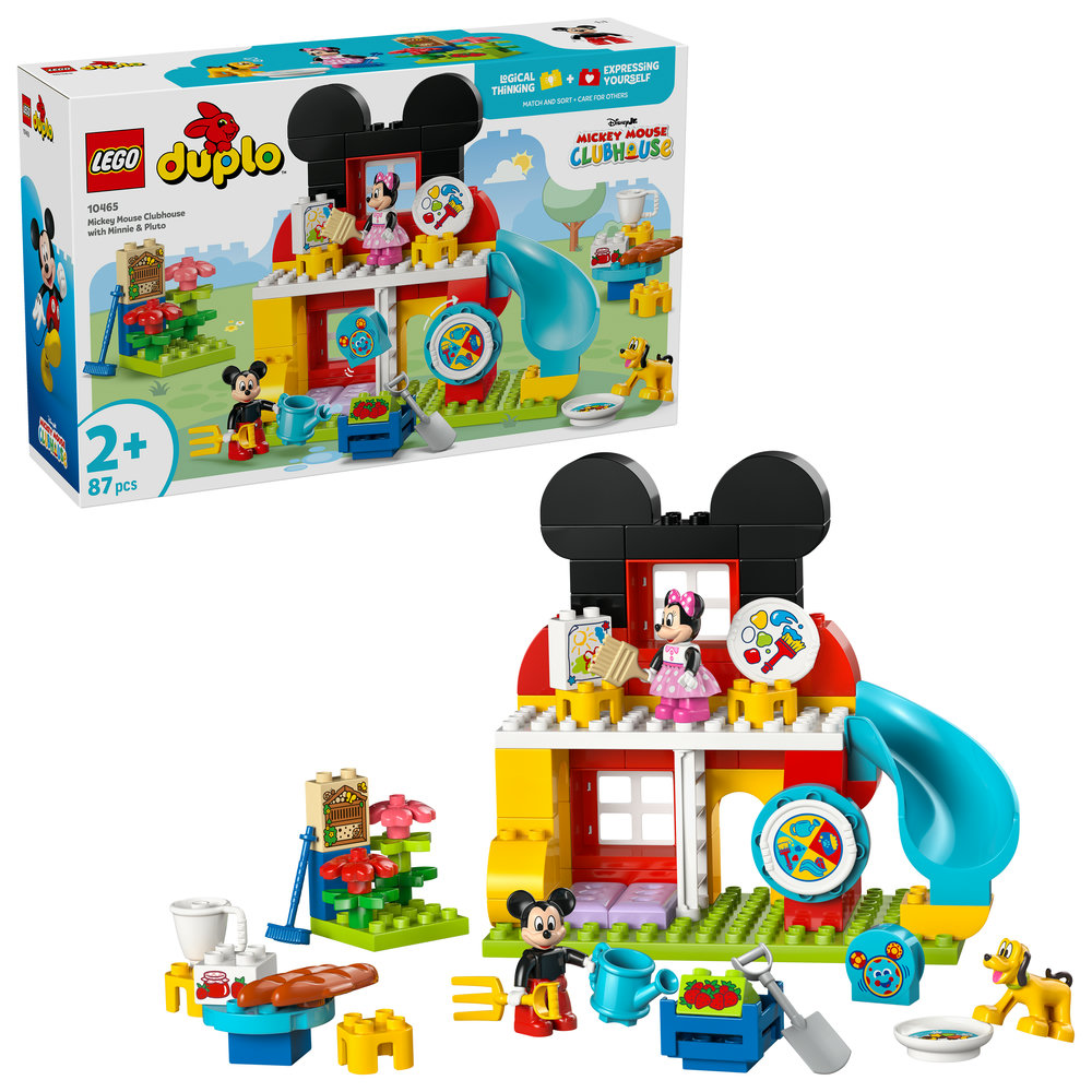 Конструктор LEGO DUPLO Disney™ Микки Маус: Клубный дом из Минни и Плуто (10465) - Фото 1