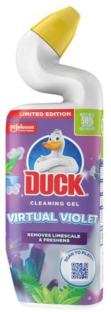 Средство для чистки унитаза DUCK Virtual Violet 750 мл (5000204366846) - Фото 1