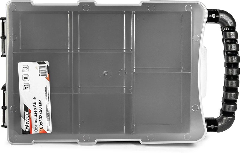 Ящик для инструментов Stark SmartBox 180x303x50 мм (100003008) - Фото 1