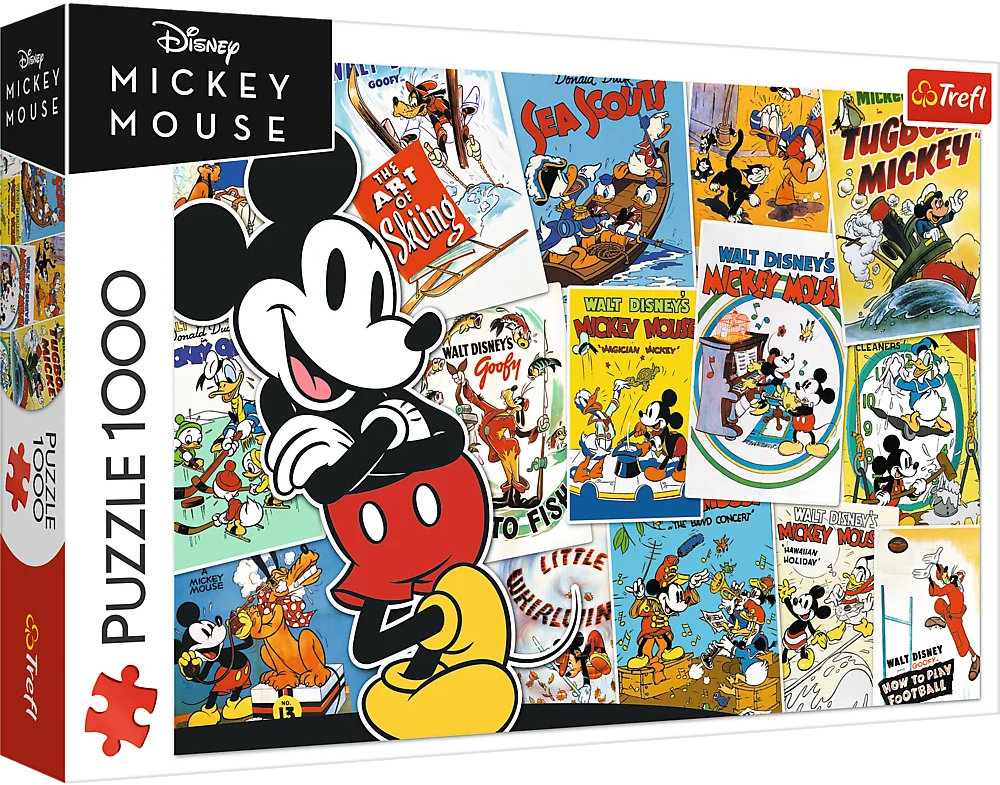 Пазлы (8+) Trefl Mickey&friends Мир Микки 1000 эл. (07418) - Фото 1