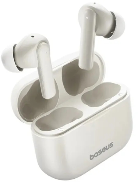 Наушники вкладыши беспроводные TWS Baseus Bowie E17 True Wireless Bluetooth Earphones Stellar White (A00072200223-Z1) - Фото 1