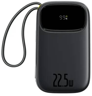 Батарея мобільна Baseus EnerFill FC31 Digital Display 20000mAh 22.5W Cosmic Black (P10082107123-00) - Фото 1
