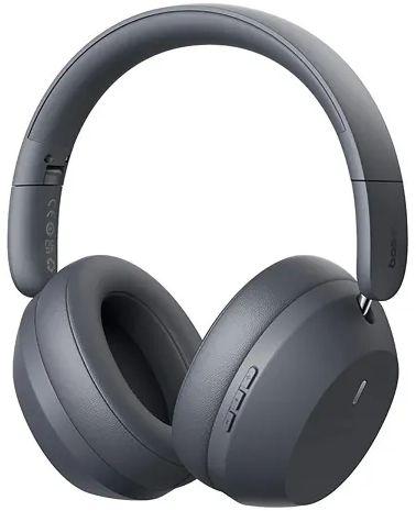 Наушники накладные беспроводные Baseus Bass 35 Max Wireless Headphones Twilight Grey (A00070800821-00) - Фото 1