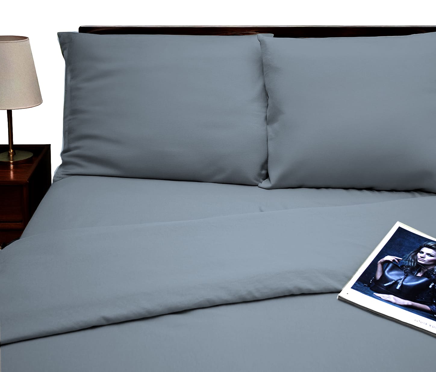 Комплект постельного белья Zastelli Blue вискоза 175х210 Голубой (22087) - Фото 1