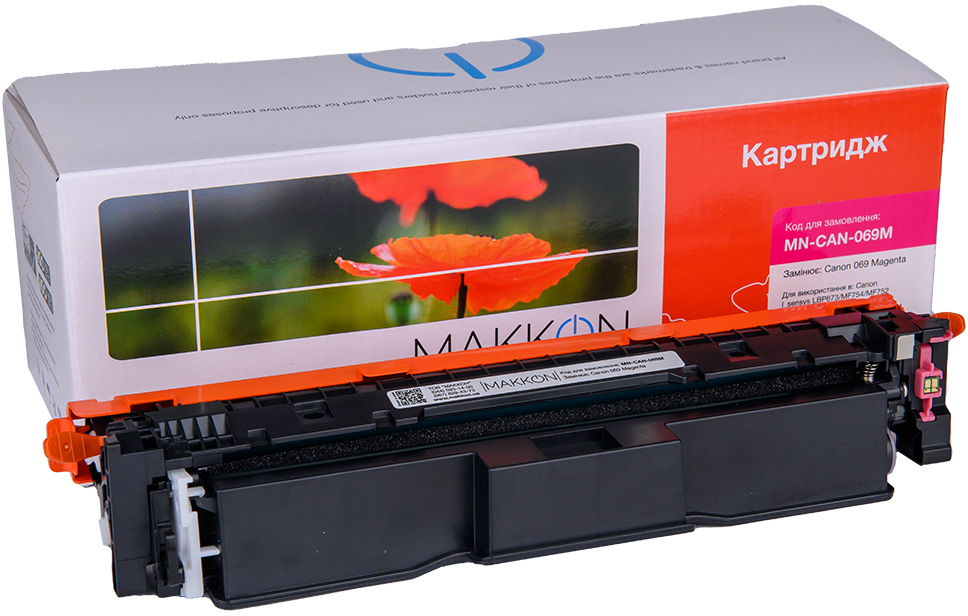 Картридж-тонер Makkon Canon 069 для MF-752/754 magenta (MN-CAN-069M) - Фото 1