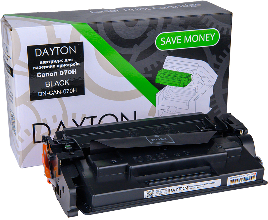Картридж для лазерних принтерів/БФП Dayton Canon 070H для MF-461/463/465/243 (DN-CAN-070H) - Фото 1