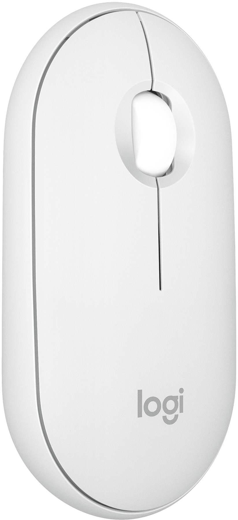 Мышь беспроводная Logitech Pebble Mouse 2 M350s White Bluetooth (910-007013) - Фото 1