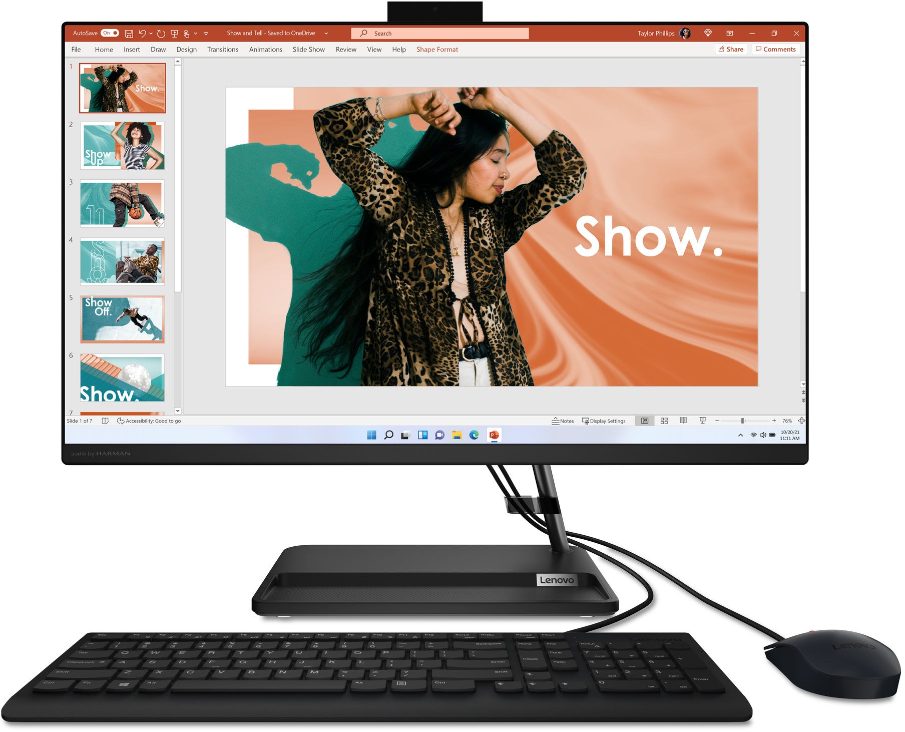 Комп'ютер-моноблок Lenovo AIO 3 27IAP7 (F0GJ010RUO) - Фото 1