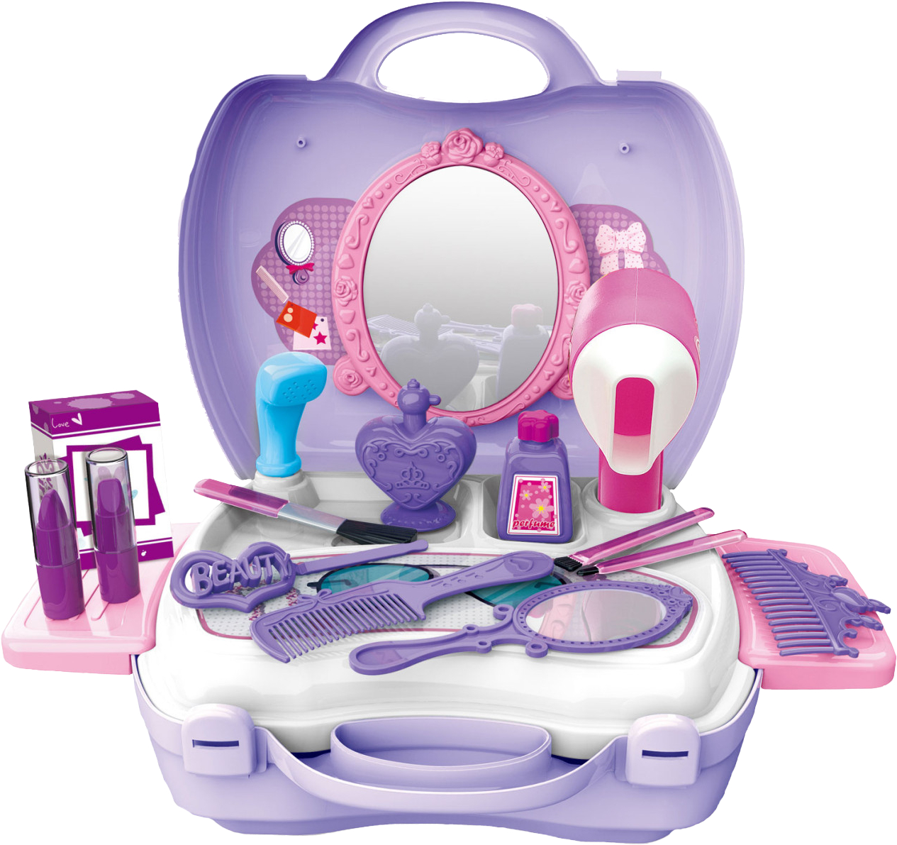 Купить Сюжетно-ролевая игра. Салон красоты Bowa Набор салон красоты в чемодане (8231) - Фото 1 Сюжетно-ролевая игра. Салон красоты Bowa Набор салон красоты в чемодане (8231) - Фото 1