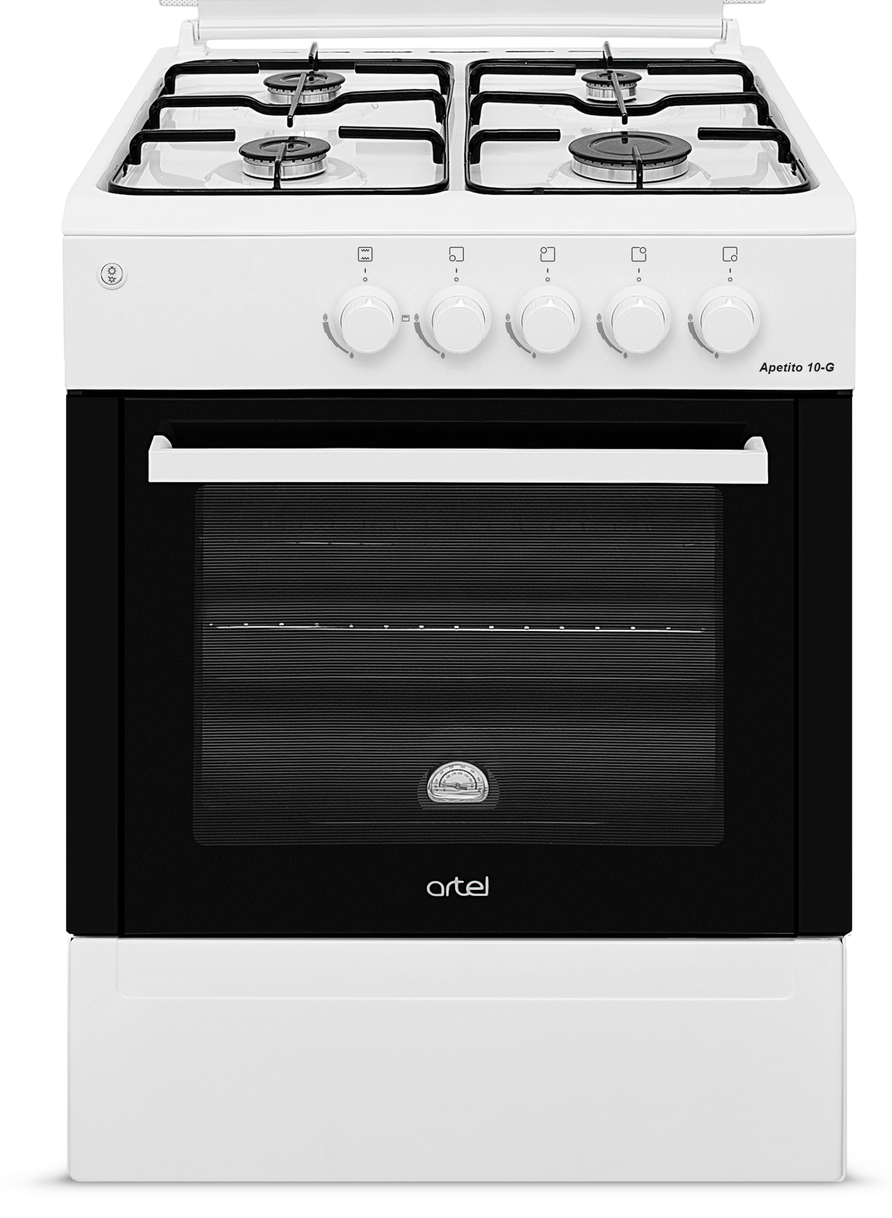 Плита газова ARTEL Apetito 10-E White - Фото 1