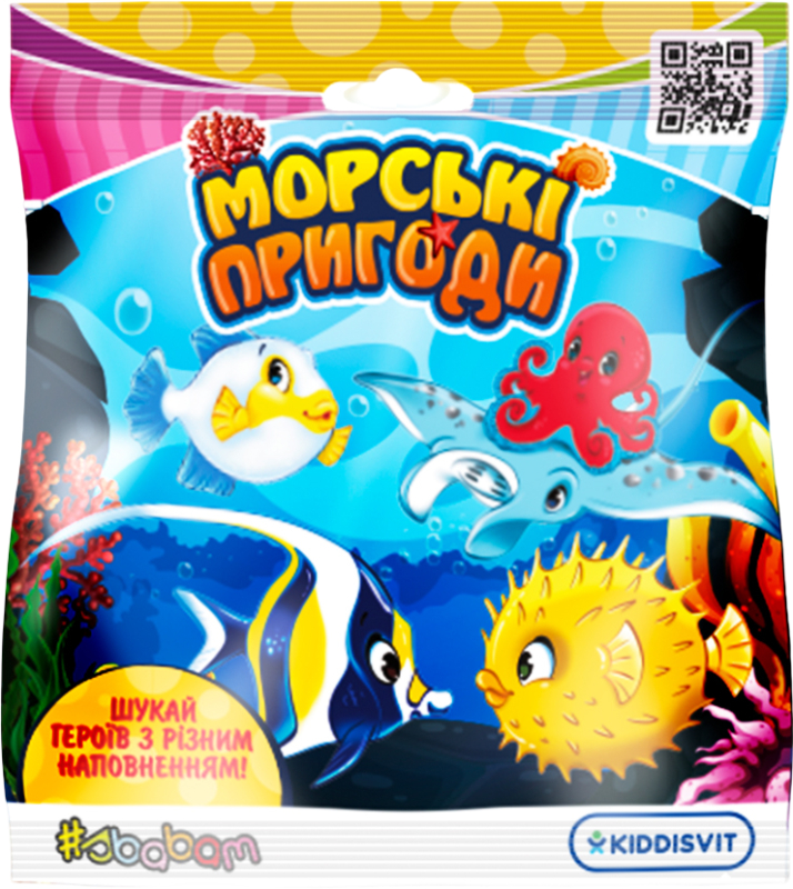 Стретч-антистресс #sbabam МОРСКИЕ ПРИКЛЮЧЕНИЯ (в диспл.) (11/CN23) - Фото 1