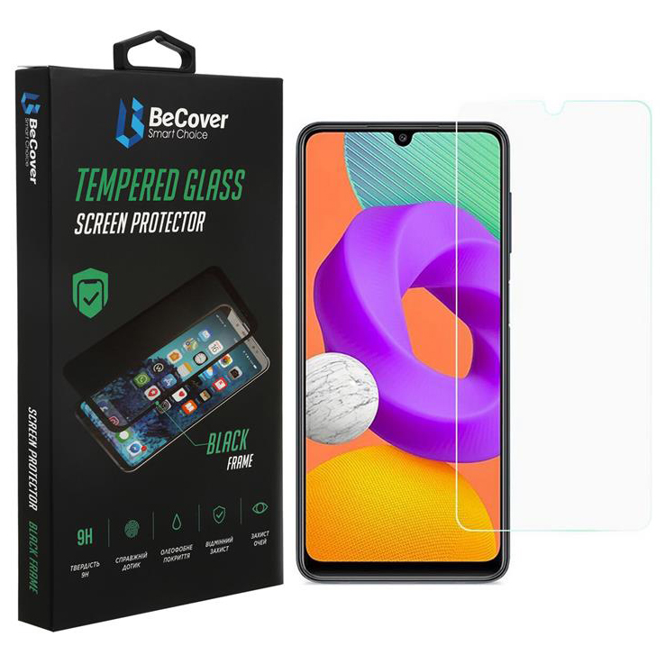 Защитное стекло для смартфона BeCover for Samsung Galaxy M22 SM-M225 (706908) - Фото 1