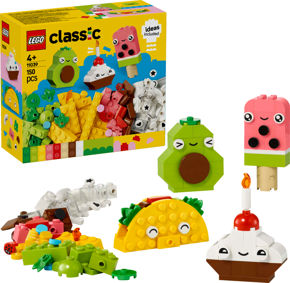 Конструктор LEGO Classic Творческие друзья с едой (11039) - Фото 1