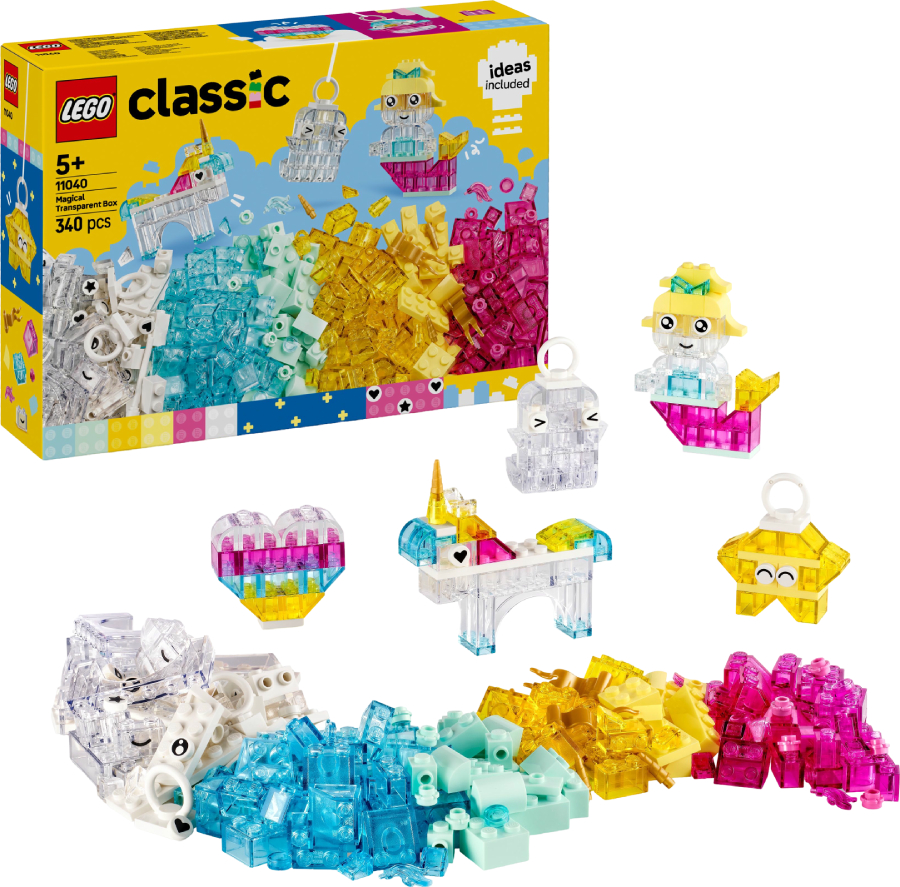 Конструктор LEGO Classic Чарівна прозора коробка (11040) - Фото 1