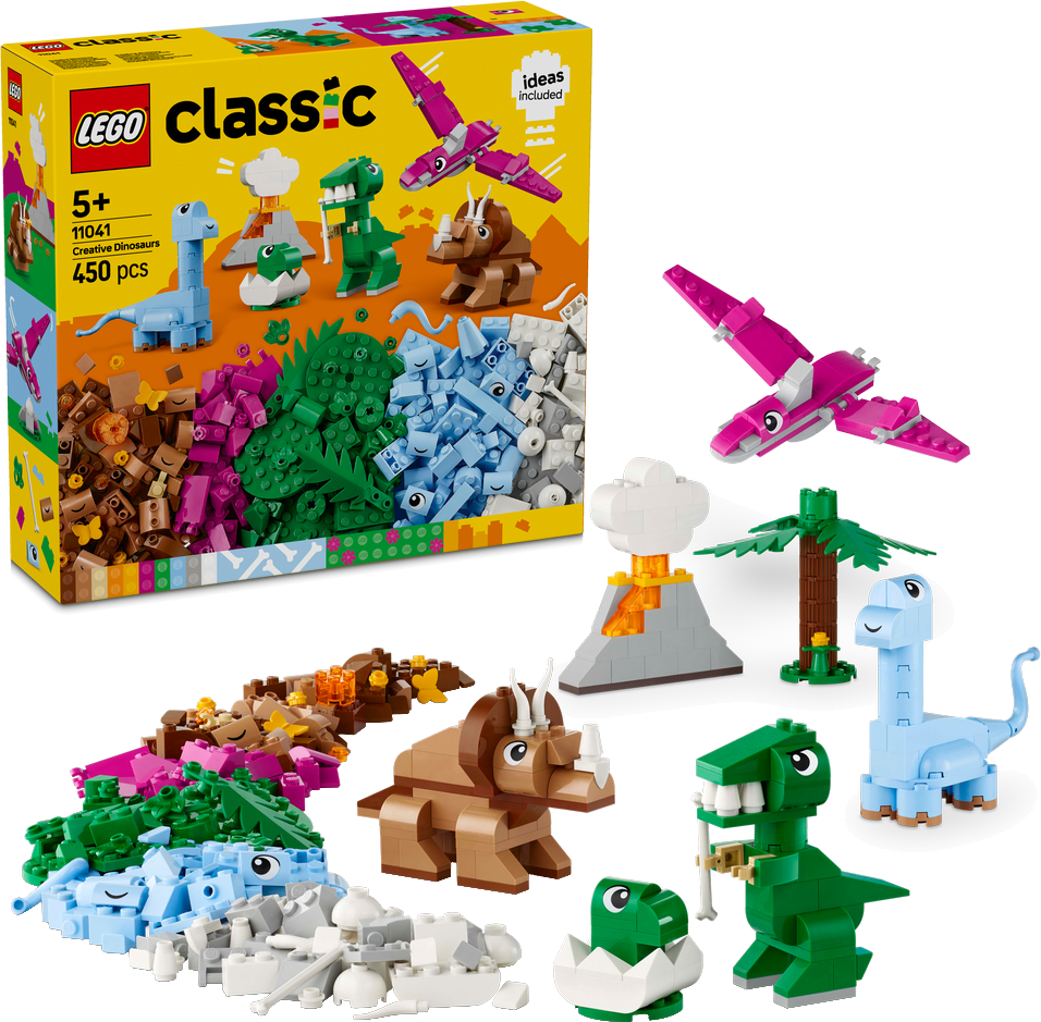 Конструктор LEGO Classic Творчі динозаври (11041) - Фото 1