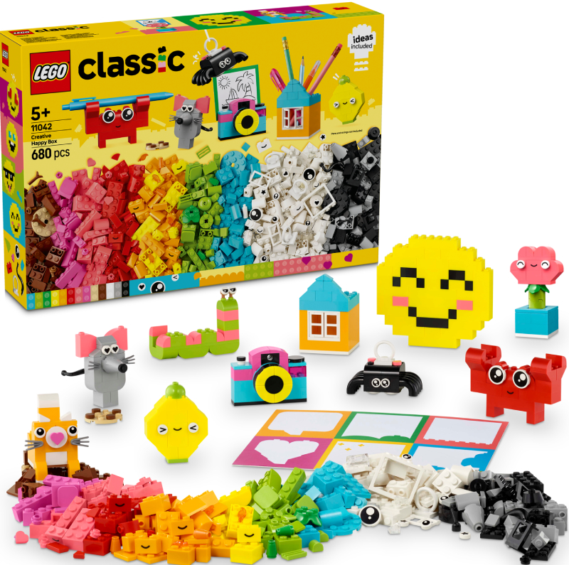 Конструктор LEGO Classic Счастливый творческий набор (11042) - Фото 1