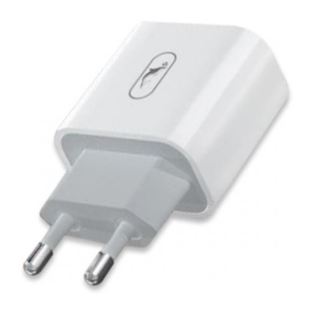 Сетевое зарядное устройство SkyDolphin SC20 PD+QC3.0 (2USB, 3A) White (MZP-000121) - Фото 1