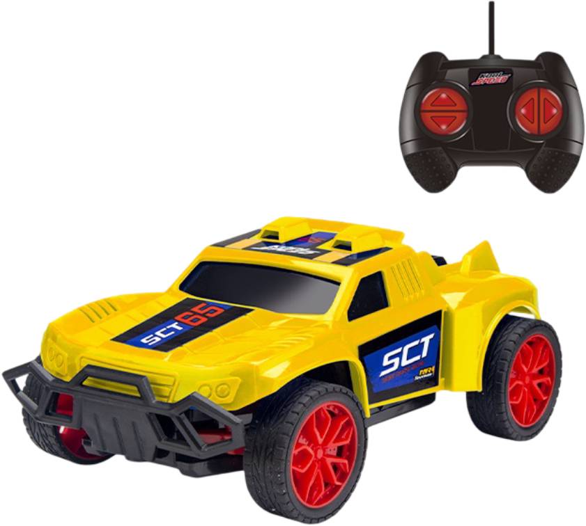 Радиоуправляемая машинка 1:24 Kool Speed Ралли желтая (DHTRC10566) - Фото 1
