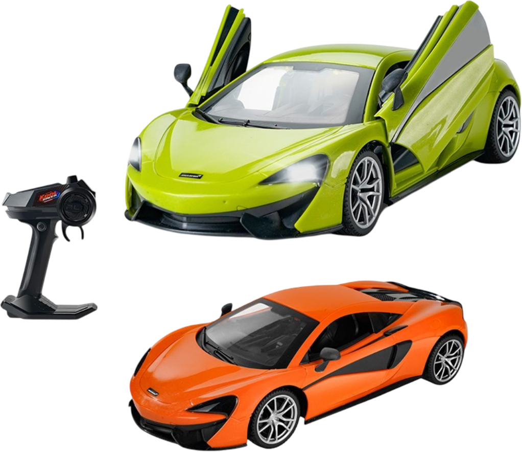 Радіокерована машинка Kool Speed McLaren на батарейках оливкова/оранж 1:14 в асортименті (DHTRC10576) - Фото 1