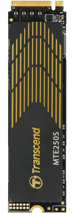 SSD-накопитель внутренний Transcend M.2 2TB PCIe 4.0 MTE250S+рассеиватель тепла (TS2TMTE250S) - Фото 1