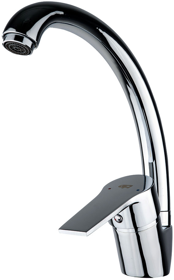Смеситель кухонный GH Lydia Хром (21.10.132) - Фото 1
