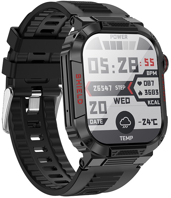 Смарт-годинник BOROFONE BD9 Smart sports watch Black (6941991113963) - Фото 1