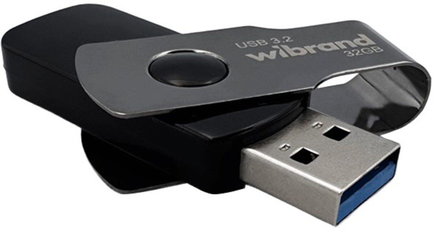 Купить Флеш USB Wibrand USB 3.2 Gen1 Lizard 32GB Black (WI3.2/LI32P9B) - Фото 1 Флеш USB Wibrand USB 3.2 Gen1 Lizard 32GB Black (WI3.2/LI32P9B) - Фото 1