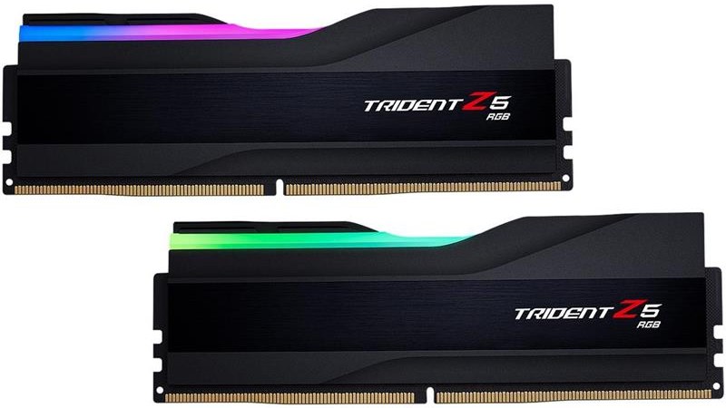Память DDR G.Skill DDR5 2x24GB/8000 Trident Z5 RGB Black (F5-8000J4048F24GX2-TZ5RK) - Фото 1