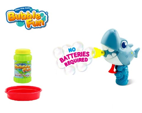 Мильні бульбашки Bubble Fun Акула (DHOBB10126J) - Фото 1
