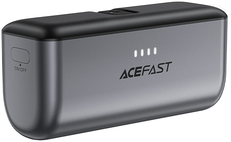 Батарея мобільна AceFast M9-5000 PD20W Black (6974316283201) - Фото 1