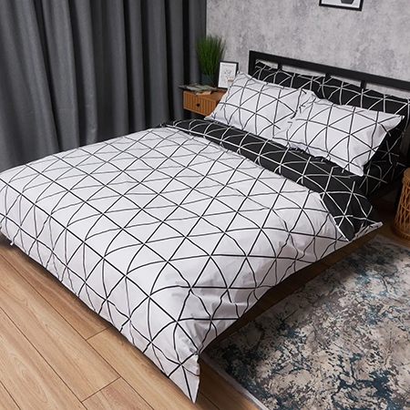 Пододеяльник полуторный Moon&Star Бязь Gold Люкс Urban Chic 143 x 210 см (MS-870000755) - Фото 1