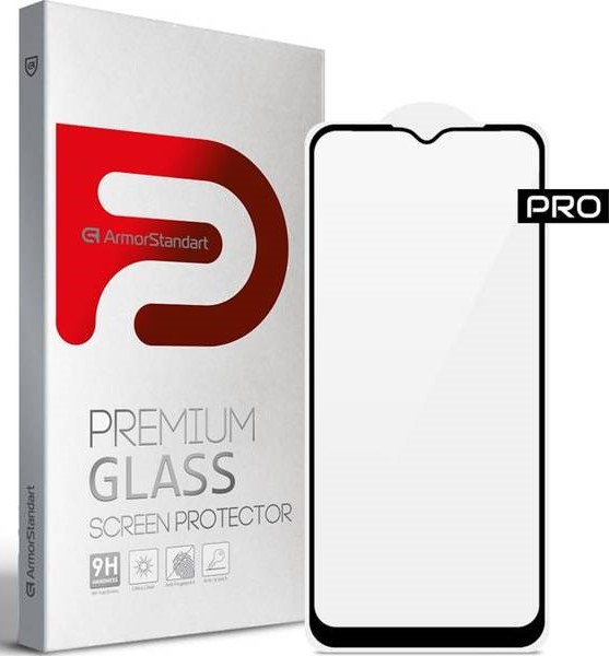 Защитное стекло для смартфона Armorstandart Pro for Samsung Galaxy A13 Black (ARM60680) - Фото 1