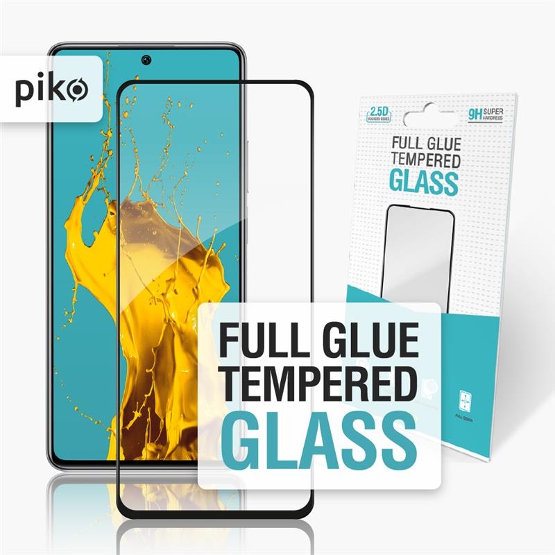 Защитное стекло для смартфона Piko for Xiaomi Mi 11T Black Full Glue, 0.3mm, 2.5D (1283126518782) - Фото 1