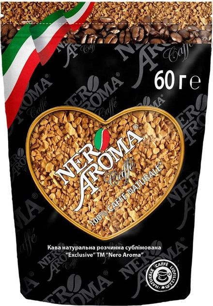 Кофе растворимый Nero Aroma 60 г (4820093481069) - Фото 1