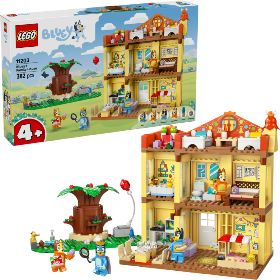 Конструктор LEGO Bluey Семейный дом Блуи (11203) - Фото 1
