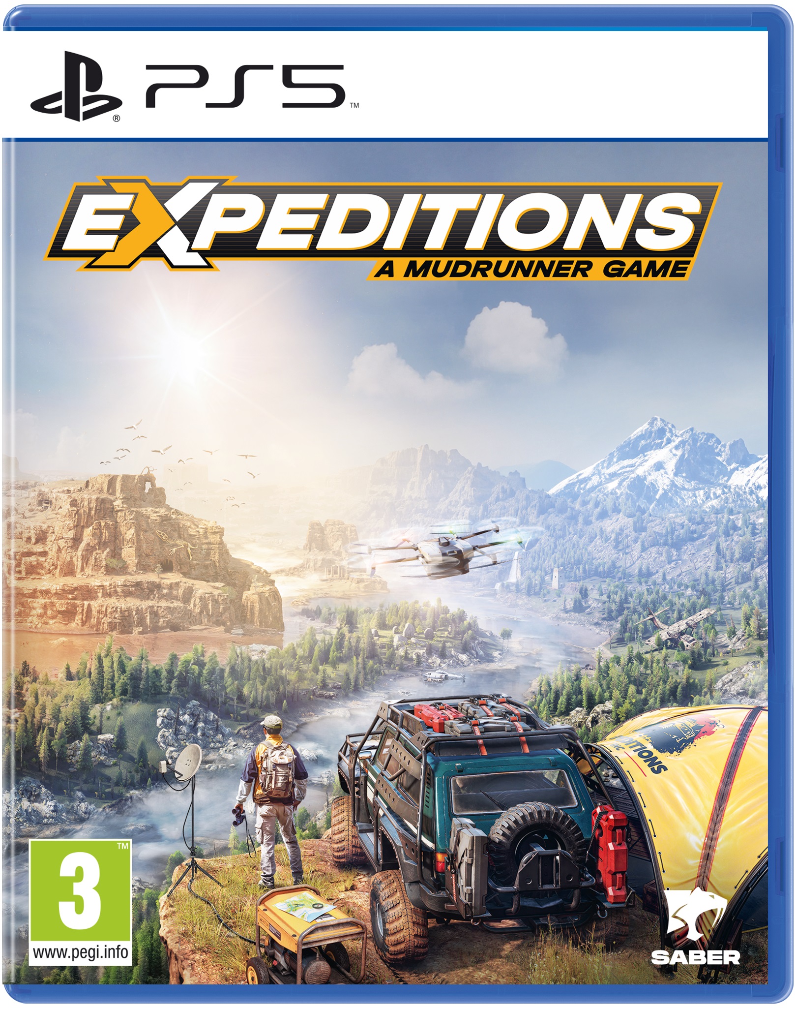 Игровой диск PS5 Expeditions: A MudRunner Game - Фото 1