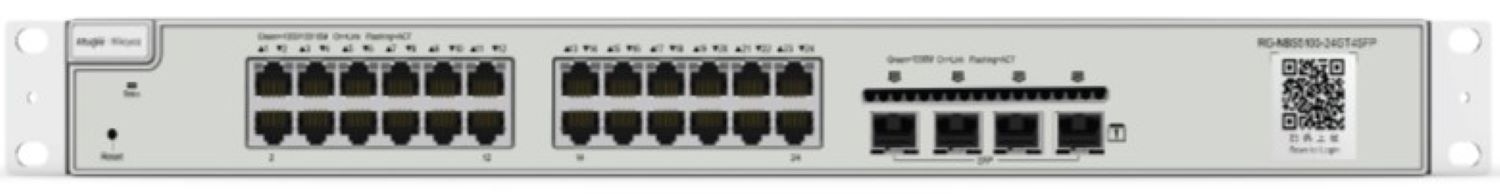 Коммутатор локальной сети (Switch) Ruijie Reyee (RG-NBS5100-24GT4SFP) - Фото 1