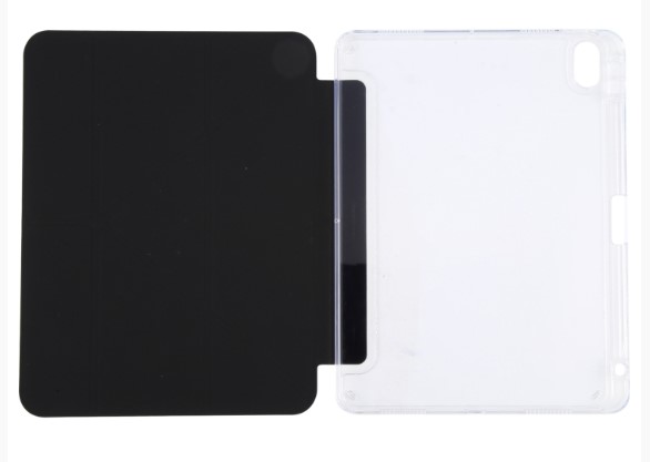 Чехол для планшета BeCover Ultra Slim Origami Transparent с креплением Apple iPad 10.9" (2022/2024)/iPad (А16) 2025 11" Black (712938) - Фото 1