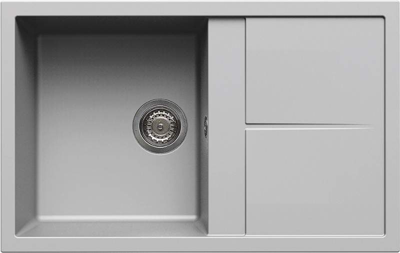 Мойка кухонная Elleci Unico 300 Aluminium 79 - Фото 1