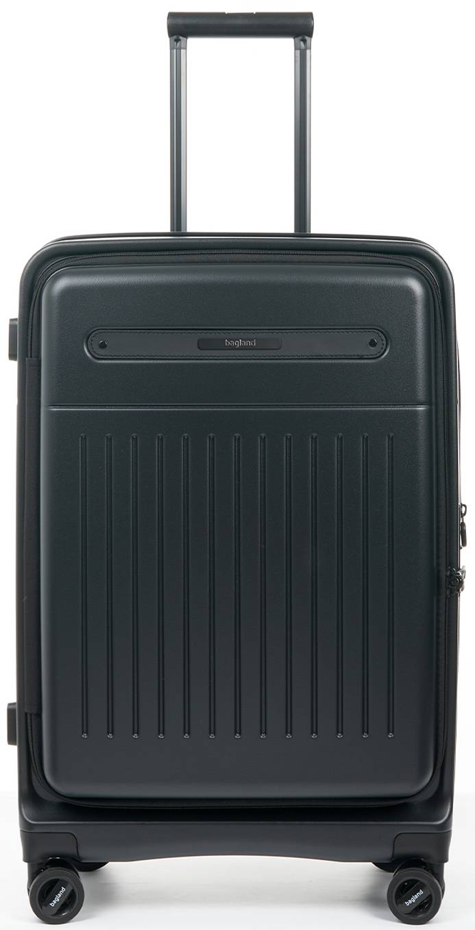 Чемодан Bagland VELO Medium черный (1140621765) - Фото 1