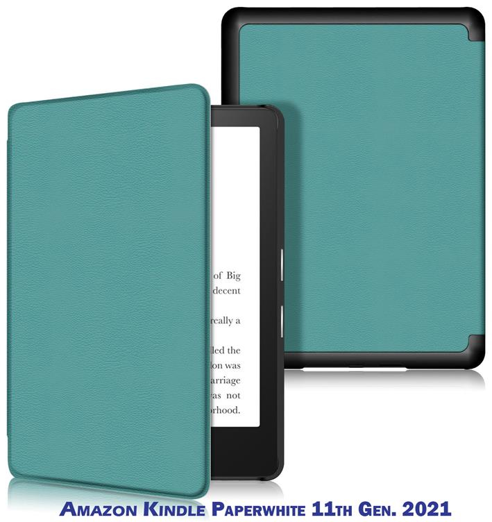 Чехол для электронной книги BeCover Smart for Amazon Kindle Paperwhite 11th Gen. 2021 Dark Green (707204) - Фото 1